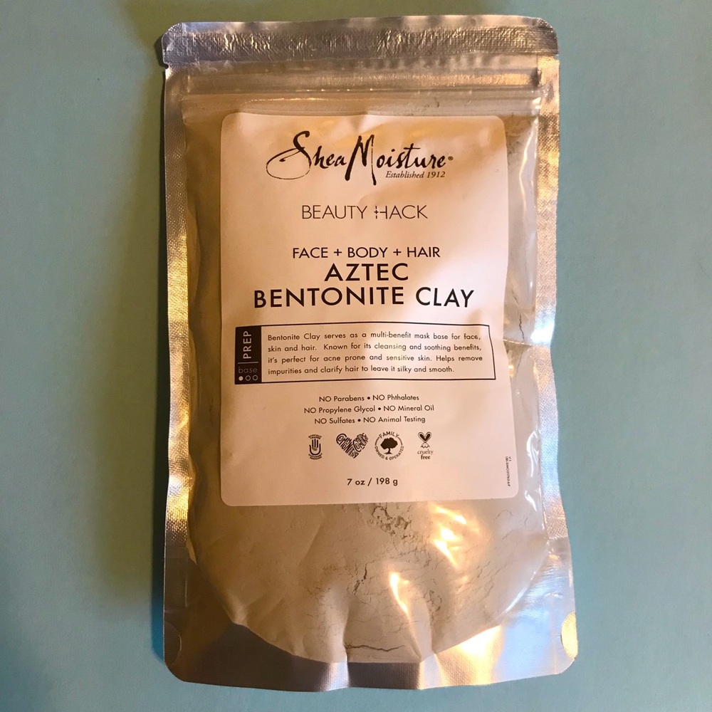 Aztec Bentonite Clay 7 oz. Face+Body+Hair Pure Base by Shea Moisture